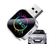 Wireless Adapter for Car,No Delay Plug Play Converter | Car Display Adapter - for Long Distance Travel City Driving Highway Navigation Music Streaming Calling Parking Assistance