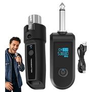 Wireless Adapter | Speaker Wireless Audio Transmitter Converter - Guitar Converter Adapter - For Karaoke, Lyric, Fitness, Vlogging, Guitar, Party, Stage Performance