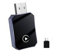 Wireless Adapter, Wireless Control Dongle, Audio Input Dongle,Interconnection Box 2-in-1 For Carplay Converter