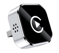 Wireless Android Auto Adapter for Toyota Corolla Cross GR86 Voxy 2022-2025,Fast Auto-Connect Android Auto Wireless Adapter,Plug And Play Mini Stable Adapter,Silver