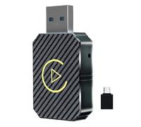 Wireless Android Auto CarPlay Adapter 2 in 1 Wired to USB Plug and Play Car Automatic Connection via BluetoothWiFi OTA Online Software Upgrades 5 0 Stable Fast Connections Smart AI Box for Clean Drivi