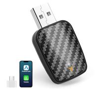 Wireless Android Car and Carplay Wireless Adapter, Wireless 2 in 1 Stick Converts Wired Android Car/Carplay into Wireless, Suitable for Cars with AA and Carplay, USB C/A Cable