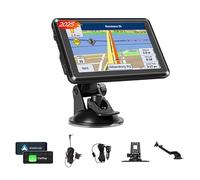 Wireless Apple Car Play & Android Auto Screen,7" HD Portable Touch Car Stereo with Sat Nav, Carplay Screen Recieve with Mirror Link, Bluetooth, Voice Control, FM