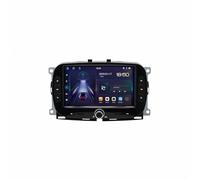 Wireless Apple Carplay Android Auto Screen for FIAT 500 2016-2019 Portable Ips Touch Screen Rear Camera, Bluetooth/Voice Control/Mirror Link/Gps, 8 Core 6G+128G