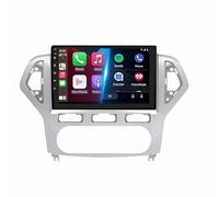 Wireless Apple Carplay Android Auto Screen for Ford Mondeo 2007-2010 Car Stereo Fhd Touch Portable Navigation Music Video Player Bluetooth Wifi, Voice Control, 4 Core 1G+32G