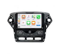 Wireless Apple Carplay Android Auto Screen for Ford Mondeo 4 MK4 2011-2014 Car Stereo Fhd Touch Portable Navigation Music Video Player Bluetooth Wifi, Voice Control, 4 Core 4G+64G