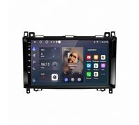 Wireless Apple Carplay Android Auto Screen for Mercedes Benz B-Class Viano Vito B200 2005-2011 Portable Ips Touch Screen Rear Camera, Bluetooth/Voice Control/Mirror Link/Gps, 4 Core 2G+32G