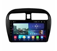 Wireless Apple Carplay Android Auto Screen for Mitsubishi Mirage Attrage 2012-2018 Ota Updates, Portable Car Tablet, Car Screen, Gps Navigation, Voice Control, 4 Core 4G+64G