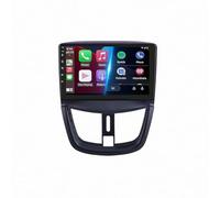 Wireless Apple Carplay Android Auto Screen for Peugeot 207 2006-2012 Touchscreen Portable Apple Carplay Screen Gps Navigation/Voice Control/Mirror, 4 Core 1G+32G