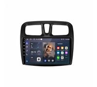 Wireless Apple Carplay Android Auto Screen for Renault Logan 2 Sandero 2 2014-2019 Ota Updates, Portable Car Tablet, Car Screen, Gps Navigation, Voice Control, 8 Core 6G+128G