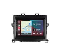 Wireless Apple Carplay Android Auto Screen for Toyota ALPHARD Vellfire ANH20 2008-2014 Touchscreen Portable Apple Carplay Screen Gps Navigation/Voice Control/Mirror, 4 Core 4G+64G
