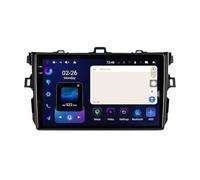 Wireless Apple Carplay Android Auto Screen for Toyota Corolla 2006-2013 Wireless, Mirror Link, Live Navigation, Voice Assistant, Touchscreen, Bluetooth, 4 Core 2G+32G