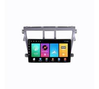 Wireless Apple Carplay Android Auto Screen for Toyota Vido Yaris 2008-2013 Touchscreen Portable Apple Carplay Screen Gps Navigation/Voice Control/Mirror, 4 Core 4G+64G