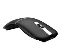 Wireless Arc Mouse Bluetooth Rechargeable Laptop USB Silence Travel Computer Mouse,Folding Rotating Ultra Slim