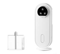 Wireless Aroma Diffuser for Smart App Timer 1800mAh Long Lasting for battery Whisper Quiet Air Freshener for Bedroom Living Room 10x5x20cm(B)