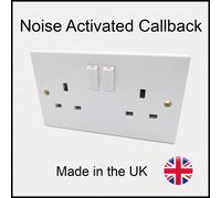 Wireless Audio GSM Bug Spy SIM Listening Device Mains Plug Socket Surveillance