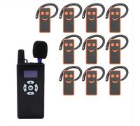 Wireless Audio Tour Guide System E102R Sounds Clear for Conference Simultaneous Translation Factory Visit Teaching