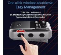 Wireless Audio Transmitter - 5.4 Tour Guide Broadcast Receiver, Portable Adapter | Headphone Microphone Radio Video Connector, Teacher Classroom Meeting Business Reception Communication Device