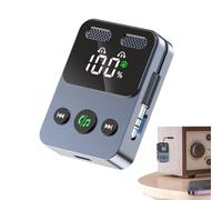 Wireless Audio Transmitter Receiver - 3.5mm Aux Jack Adapter | 2 in 1 Transmitter and Receiver for TV and Laptop | Airplane Travel Car Stereo Gym Home Headphones Use Portable Music Streaming