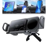 Wireless Auto Rotating Car Charger Mount,2024 High Intelligent Mobile Phone/Pad Holder,Fast Charging Phone Holder with Max 15W,2 in 1 Auto Rotating Phone Holder Car Vent Phone Mount for Most Phones-D