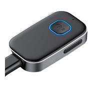 Wireless Aux Adapter, Wireless Aux Adapter for Car | Portable Wireless Audio Receiver - 3.5mm Wireless Music Receiver, Wireless Earphone Receiver with Bat Battery Life