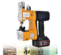 Wireless Bag Closing Machine, 210W Portable Sewing Stitcher with 36V Battery, Automatic Thread Cutting, for Sack, Woven, Paper, and Plastic Bags