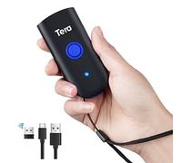 Wireless Barcode Scanner 1D Laser Mini Pocket Waterproof Scanner 3in1