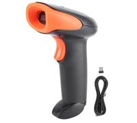 Wireless Barcode Scanner Bluetooth Fast Response High Speed QR Code Reader Portable Barcode Scanner Supermarket Delivery Store ABS Material Built-in