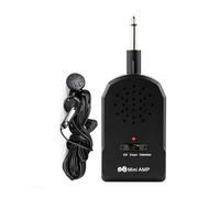 Wireless Bass Amp - Compact Guitar Effects Amplifier | Personal Practice Speaker with Bluetoth Connection, Electric String Instrument Accessory for Stage, Home Studio, Live Shows, Music Rehearsals