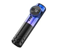 Wireless Battery Machine Pen Rotary Tattoo Digital LED Display Makeup Permanent Artist Supply Precision Drive(Gradient Blue)