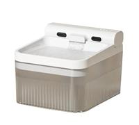 Wireless Battery Operated Pet Water Fountain Automatic Dispenser with Chip Purification Core 30-day Life Large Capacity for Cats Dogs