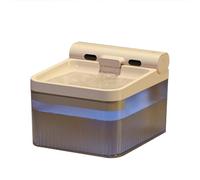 Wireless Battery Operated Pet Water Fountain Automatic Dispenser with Chip Purification Core 30-Day Life Large Capacity for Dogs Cats