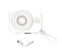 Wireless Battery - Phone Charger 10,000 mAh Small Battery | Powerbank Battery for Smartphone, Slim Magnetic Charger, External Phone Battery for Outdoor