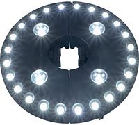 Wireless Battery Powered 28 LED Umbrella Light. 3 Brightness Settings - Attach to Umbrellas and parasols for an Instant Light Source. Parasol Light, Garden, Camping, Patio, Outdoor, Decking Light