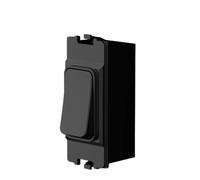 Wireless & Batteryless Kinetic Grid Switch, Black