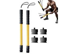 Wireless Battle Ropes | Weighted Fitness Equipment, 2 Pieces Arm Building Ropes - Suitable For Players, Boxers, Enthusiasts, Men, Women, Youth,