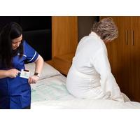 Wireless Bed Exit Sensor Pad & Alarm, 300ft Range, Ready to Use