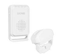 Wireless Bed Sensor Alarm & Fall Prevention for Elderly/Dementia and More,Caregiver Pager Motion Sensor Detecotr Door Chime with 5 Volume Level & Vibration
