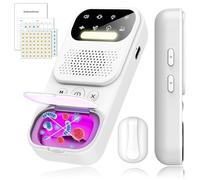 Wireless Bed wetting Alarm， USB-C Rechargeable, Alarm & Strong Vibration, Night Light, High Sensitivity Sensor, Kids Pee for Bedwetting Solutions