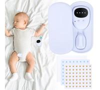 Wireless Bedwetting Alarm Fizzyo Rechargeable Bed Wetting Alarm with 3 Working Modes Loud Sound Strong Vibration Bed Wetting Sensor for Kids Elderly Night Potty Training and Overcoming Bedwetting
