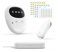 Wireless Bedwetting Alarm for Boys and Girls, Bed Wetting Alarm with USB Rechargeable Sensor, High-Sensitivity Sensor for Bedwetting with 3 Alert Modes- White