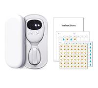 Wireless Bedwetting Alarm for Children - USB Rechargeable, 3 Modes, White Design for Stress-Free Potty Training