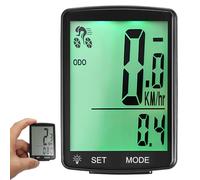 Wireless Bicycle Odometer Bike Speedometer with Lcd Display
