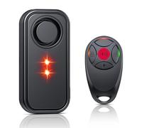 Wireless Bike Motorcycle Alarm 113dB with Remote, Mobility Scooter Anti-Theft Motion Sensor Alarm for Motorbike e-Bike Electric Tricycle Bicycle, Super Loud, Waterproof, 7 Level Sensitivity