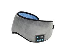 Wireless Bluetooth 5.0 Eyeshade, Sleep Eye Mask for Men Women, Smart Eye Mask 3D Wireless Music Sleeping Eye Mask Sleeping Headphones (Grey)