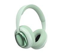 Wireless Bluetooth 5.3 Stereo Hanging Headphones, HiFi Intelligent Intelligent Noise Reduction Earphones, with Microphone and 12 Hour Playtime Bluetooth Headphones, Suitable for Sports Travel (Green)