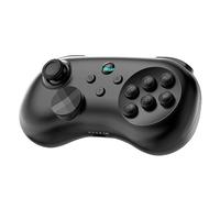 Wireless Bluetooth Controller for Switch/Android/iOS, 6-Button Layout for Classic SEGA Games, Fighting Controller for PS3/PS4/PC, with Hall Effect Joysticks & Triggers, Turbo Function (Black)
