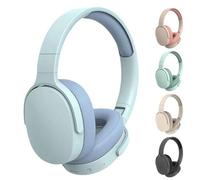 Wireless Bluetooth Headphones, HiFi Foldable Intelligent Noise Reduction Adjustable Headset with Microphone, Comfort Heavy Bass Earphones, Bluetooth 5.1 Stereo Over Ear Headphone for Sports Travel