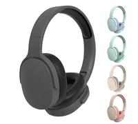 Wireless Bluetooth Headphones, HiFi Foldable Intelligent Noise Reduction Adjustable Headset with Microphone, Comfort Heavy Bass Earphones, Bluetooth 5.1 Stereo Over Ear Headphone for Sports Travel