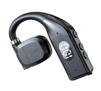 Wireless Bluetoôth Headset - Large Battery Digital Display | Sports Earbuds Noise Cancelling | For Business Driving, Running, Gym, Motorcycle | Waterproof Sweatproof Over Ear Headphones